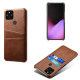 Brown Vegan Leather Pixel Phone Case